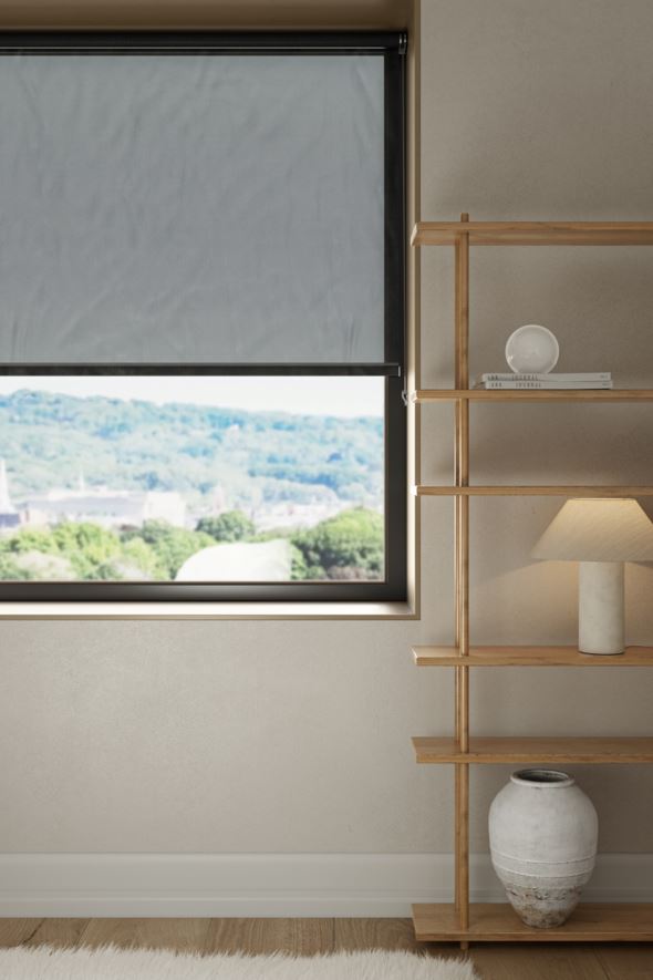 Screenrullgardin grafitgrå - 2