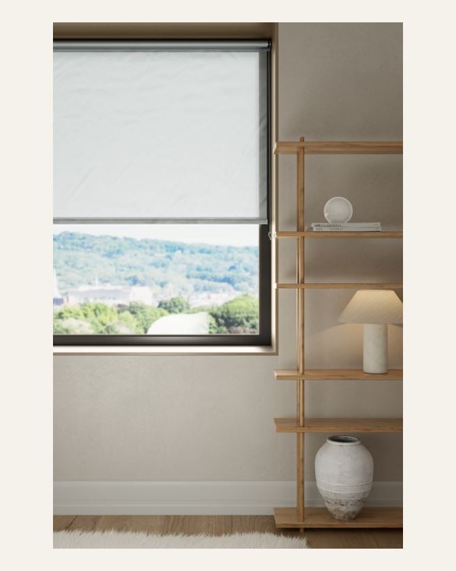 Screenrullgardin ljusgrå - 100x250 cm ljusgrå - 1