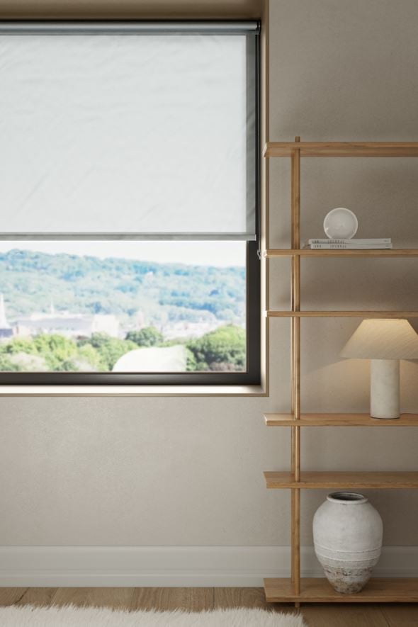 Screenrullgardin ljusgrå - 2