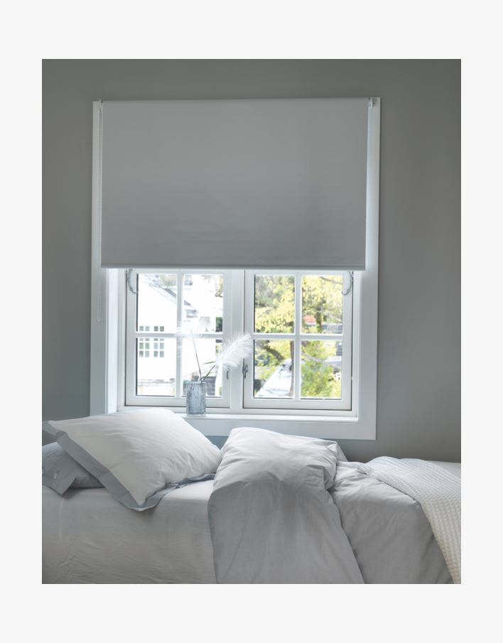 Mörkläggande rullgardin grå - 80x185 cm grå - 1