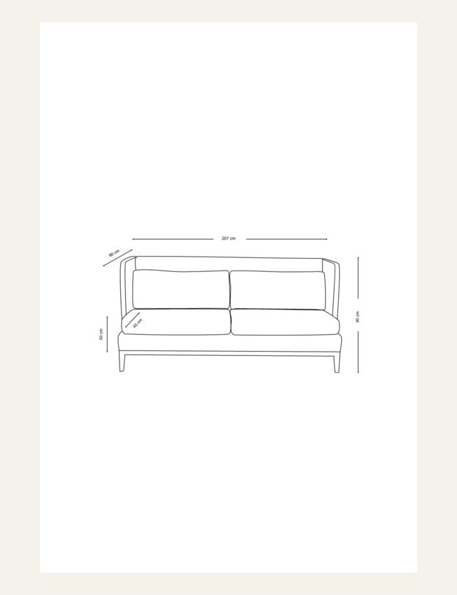 Kökssoffa beige - 11