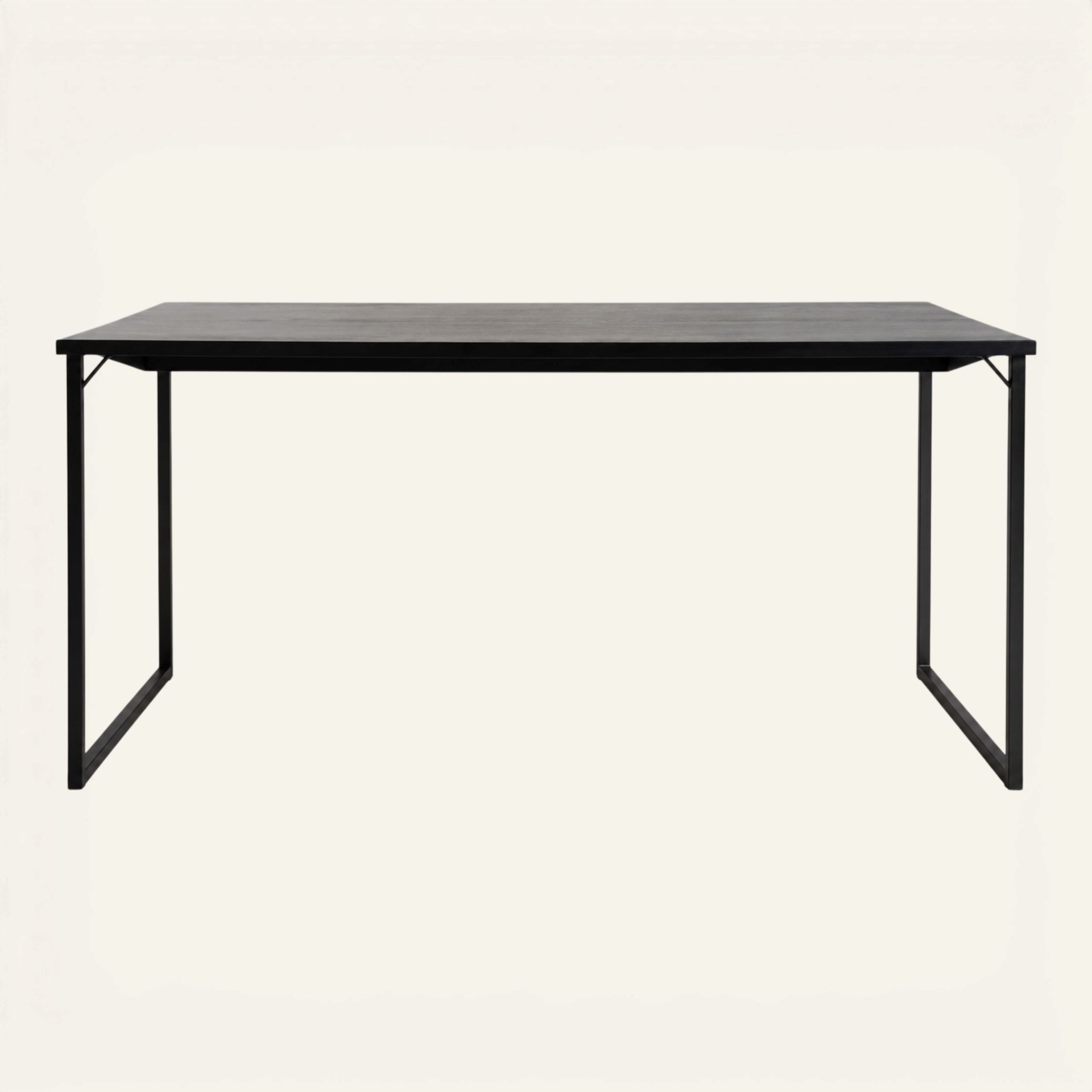 Matbord svart - 100x200x75 cm svart - 1