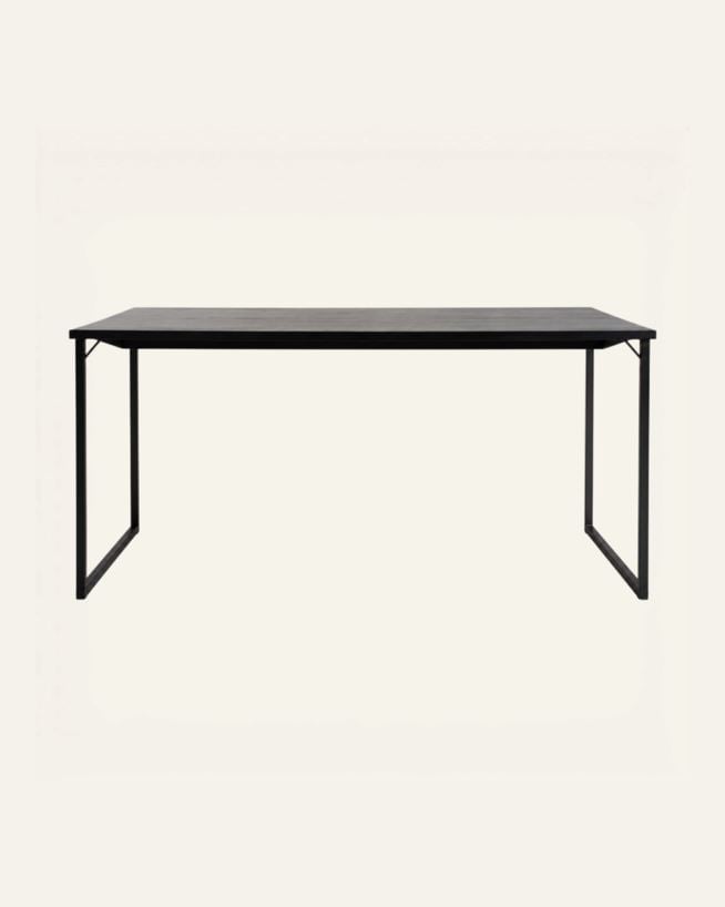 Matbord svart - 100x200x75 cm svart - 1