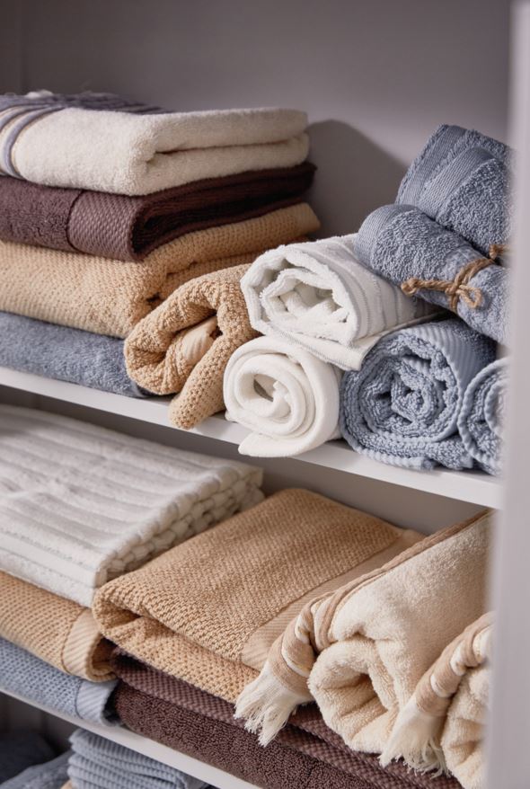 Handduk ljusblå - 4