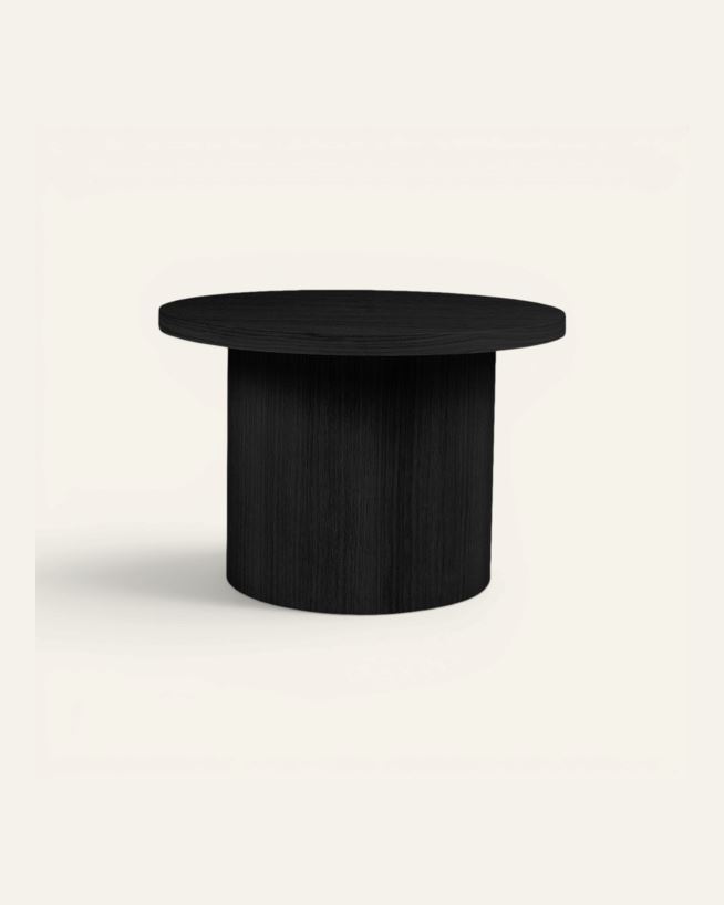 Soffbord svart - 60x60x41 cm ø60 svart - 1