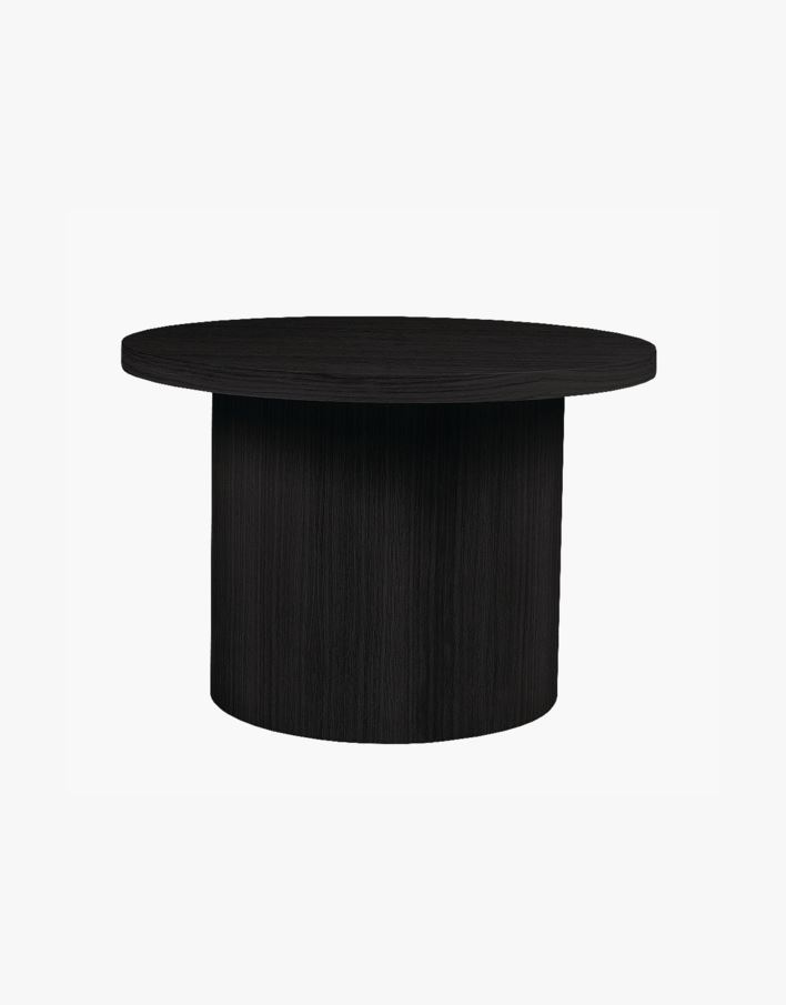 Soffbord svart - 75x75x49 cm ø 75 svart - 1