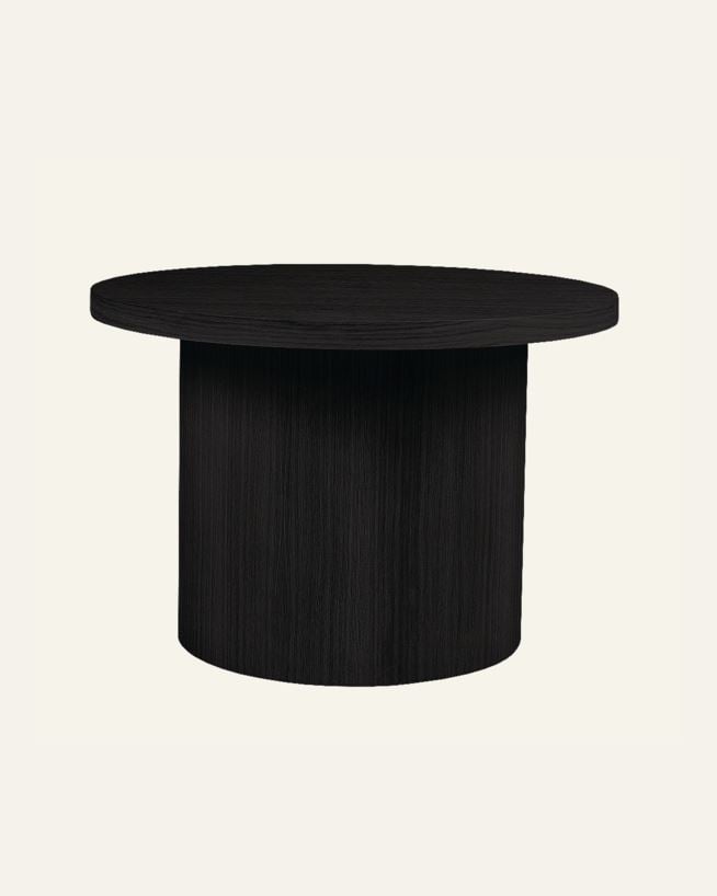 Soffbord svart - 60x60x41 cm ø60 svart - 1