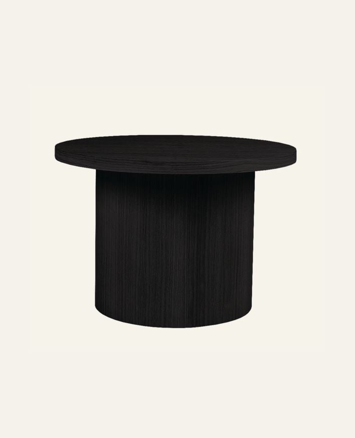 Soffbord svart - 60x60x41 cm ø60 svart - 1