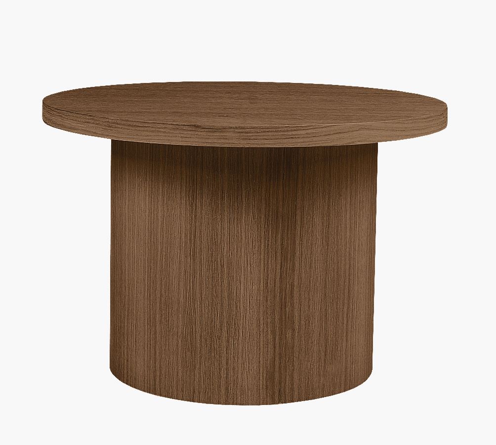 Soffbord brun - 60x60x41 cm ø 60 brun - 1