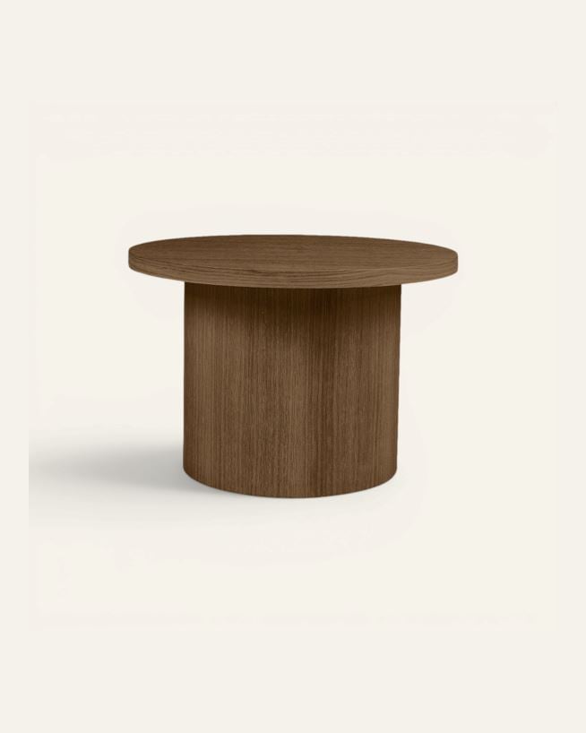 Soffbord brun - 60x60x41 cm ø60 brun - 1