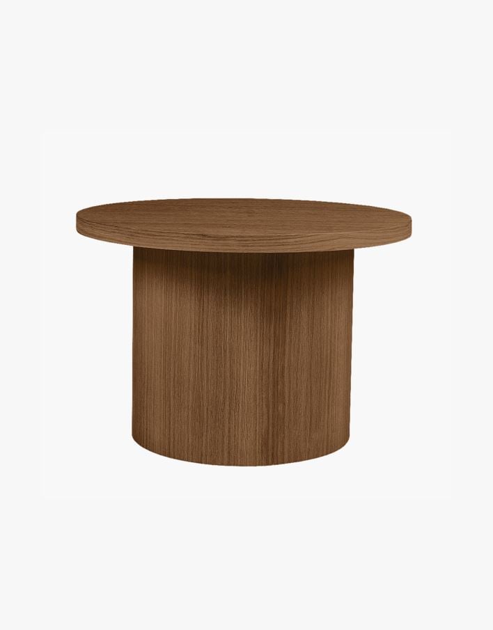 Soffbord brun - 60x60x41 cm ø 60 brun - 1