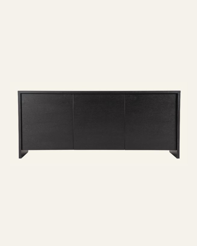 Byrå svart - 180x40x76 cm svart - 1