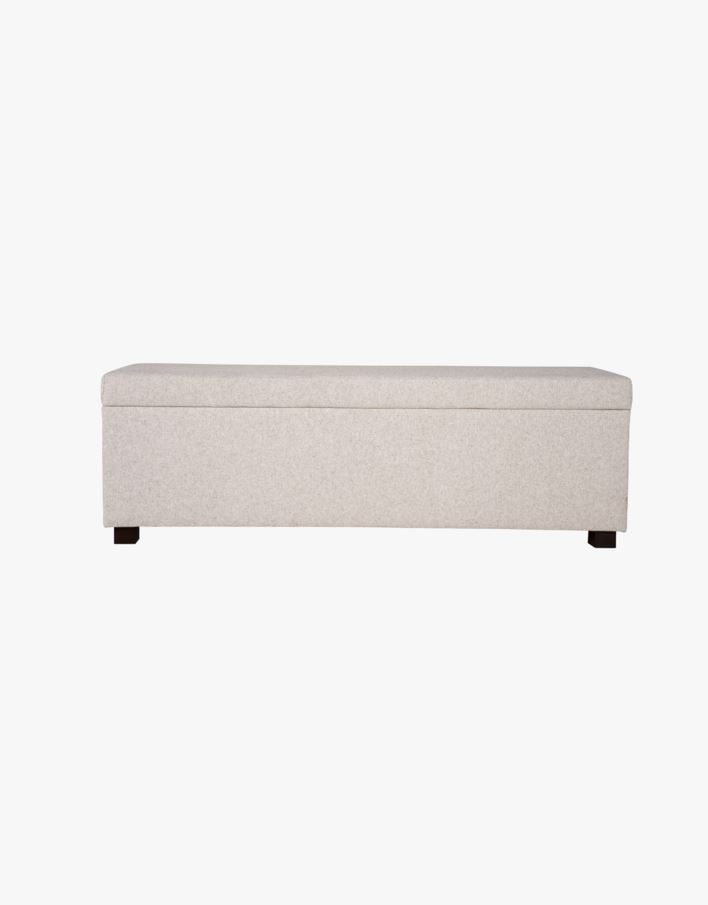 Sängbänk natur - 145x46x47 cm natur - 1