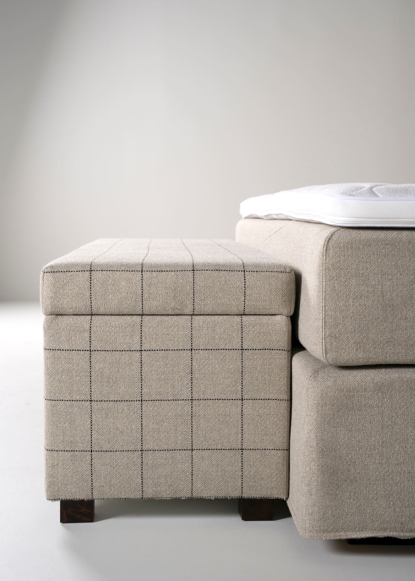 Sängbänk multi/beige - 8