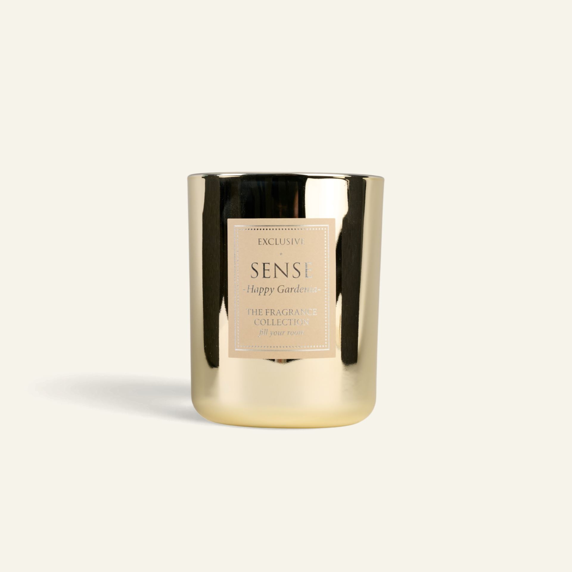 Doftljus guld - 12 cm guld - 1