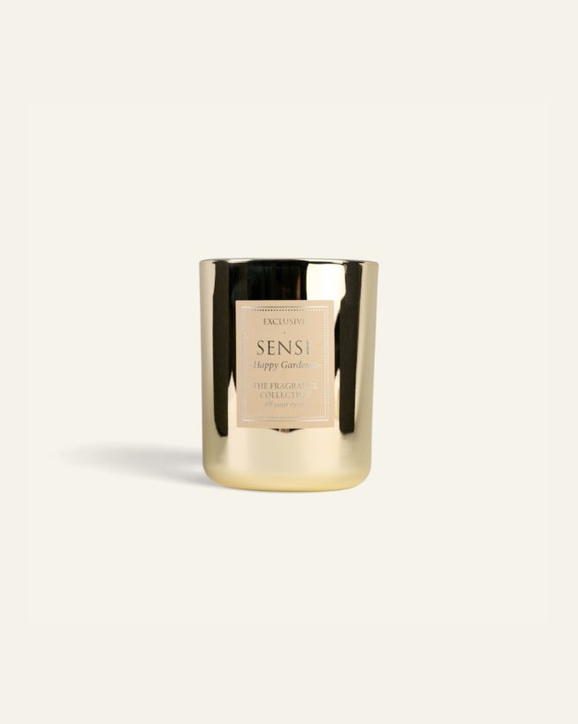 Doftljus guld - 12 cm guld - 1