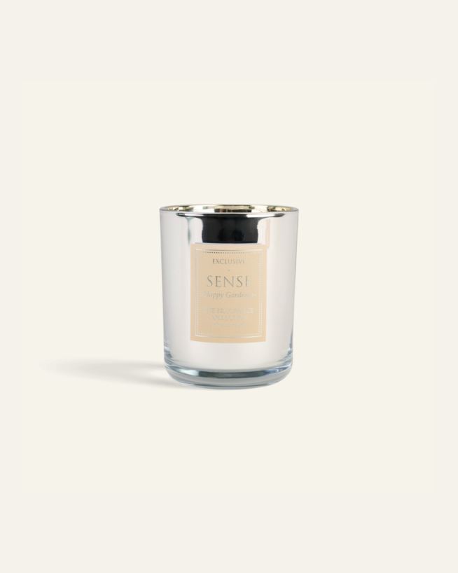 Doftljus silver - 12 cm silver - 1