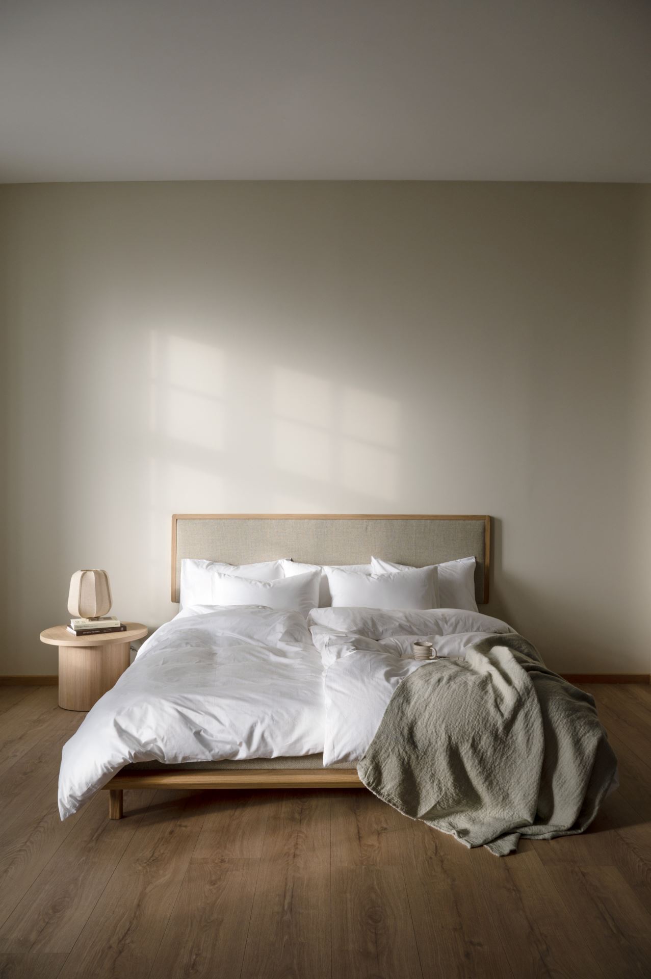 Säng naturoljad ek beige - 5