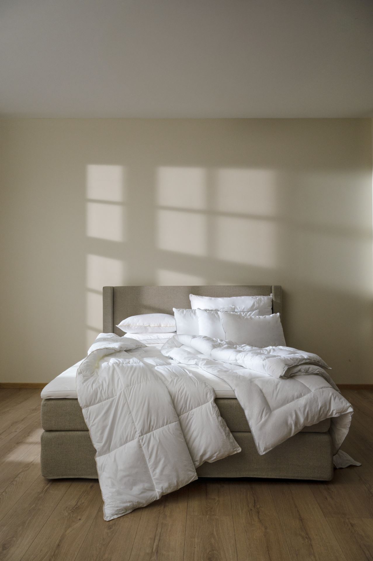 Medelvarmt fibertäcke vit - 4