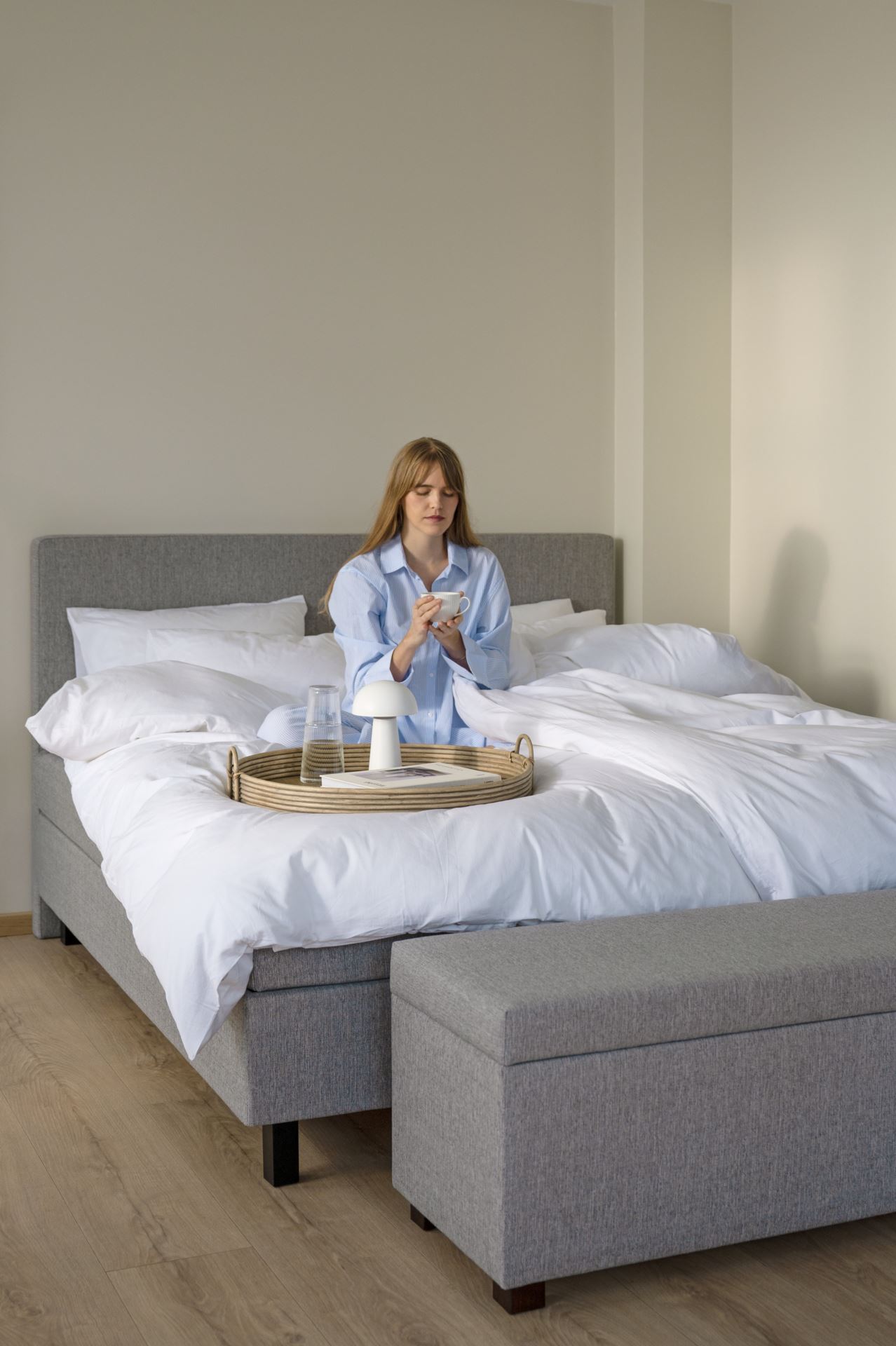 Kontinentalsäng grå - 3