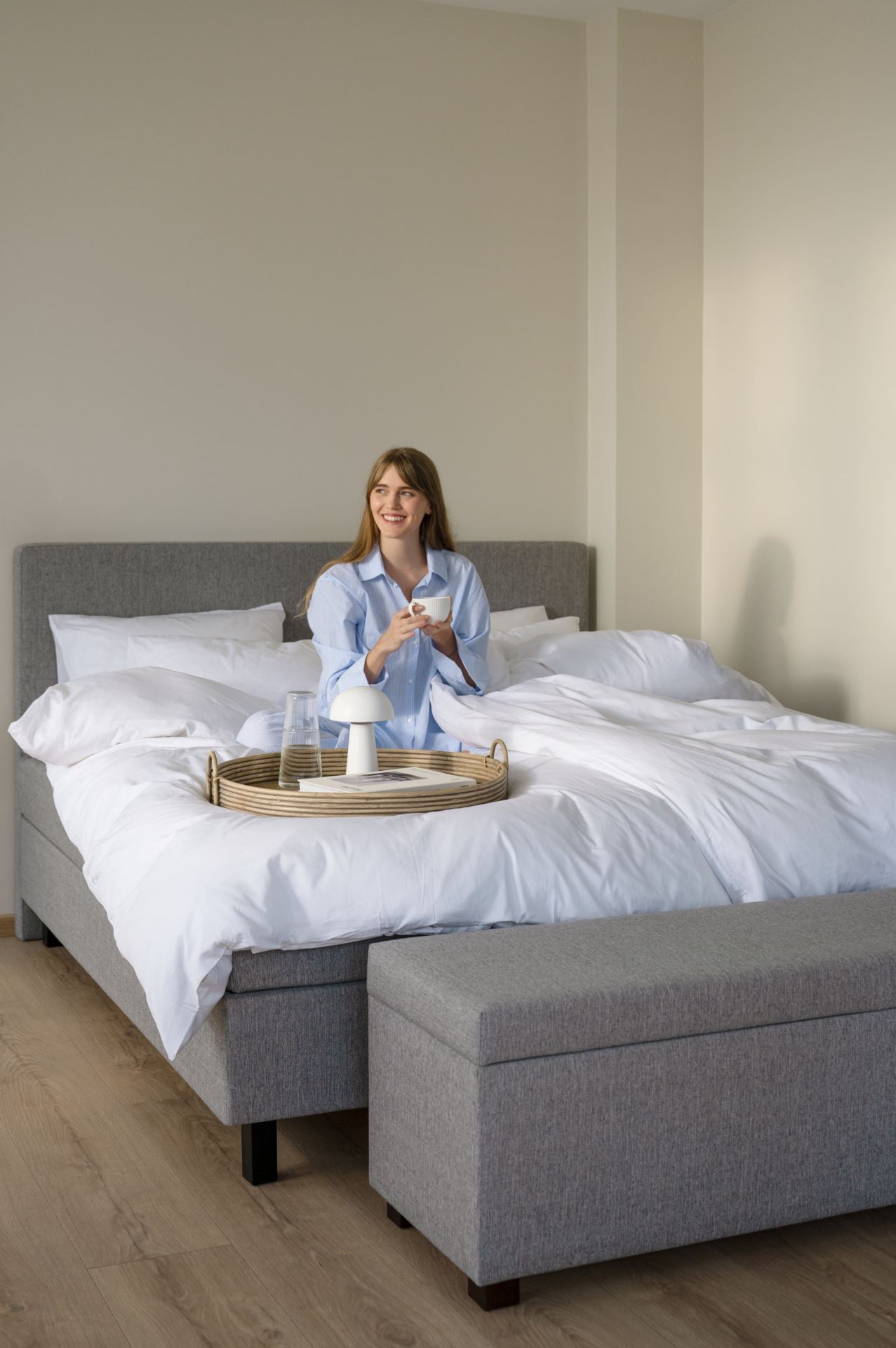 Kontinentalsäng grå - 4