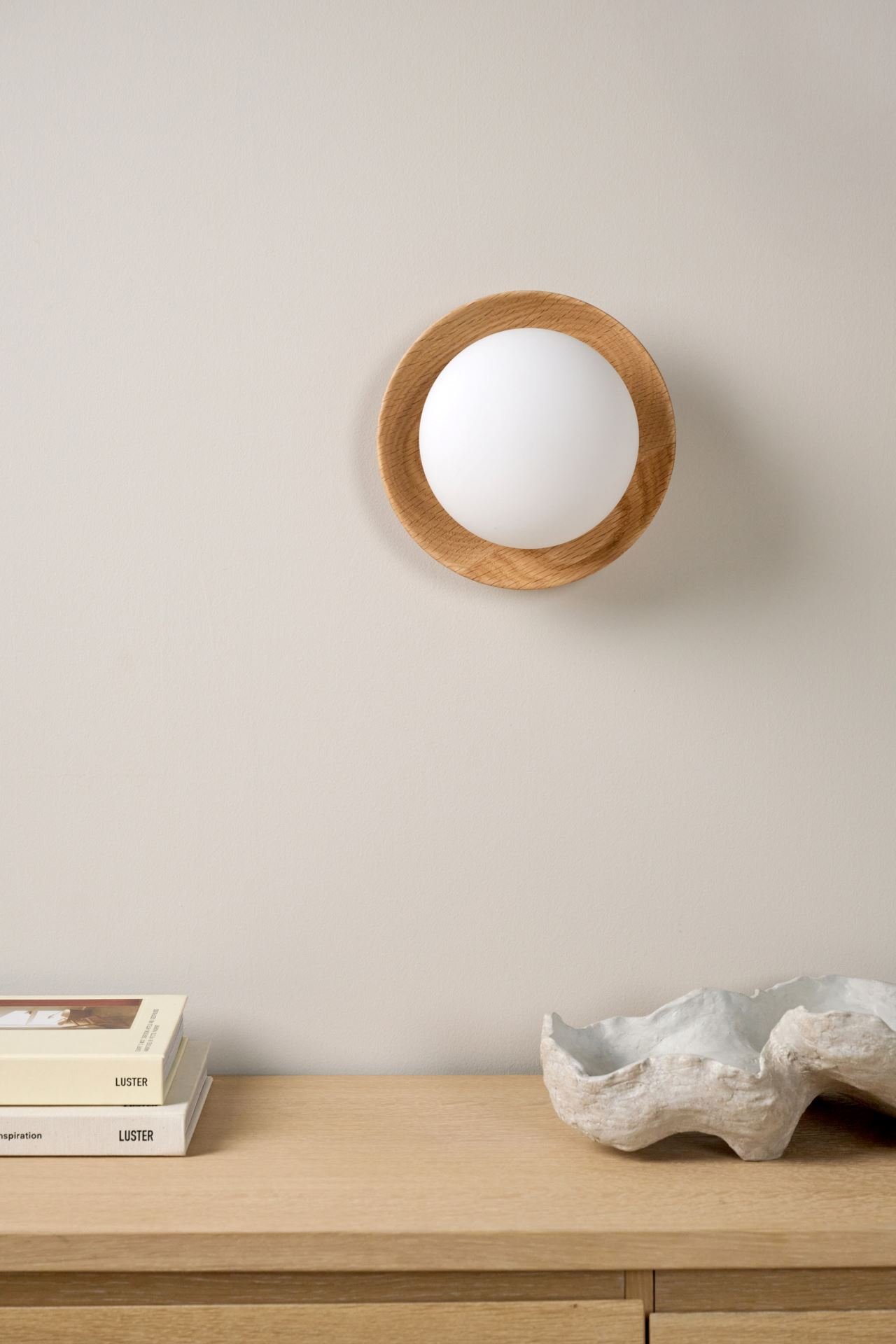 Vägglampa natur - 3