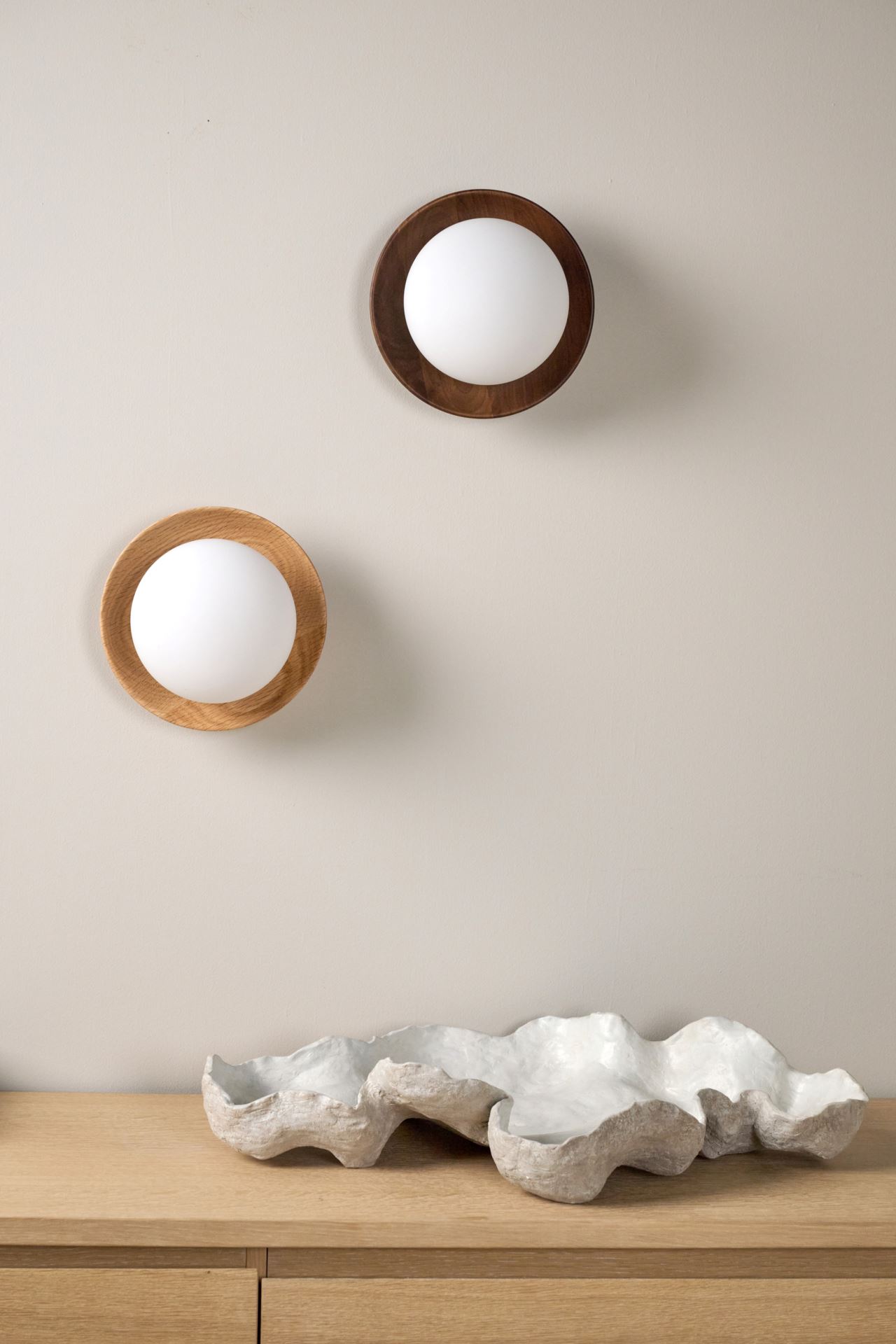 Vägglampa natur - 4