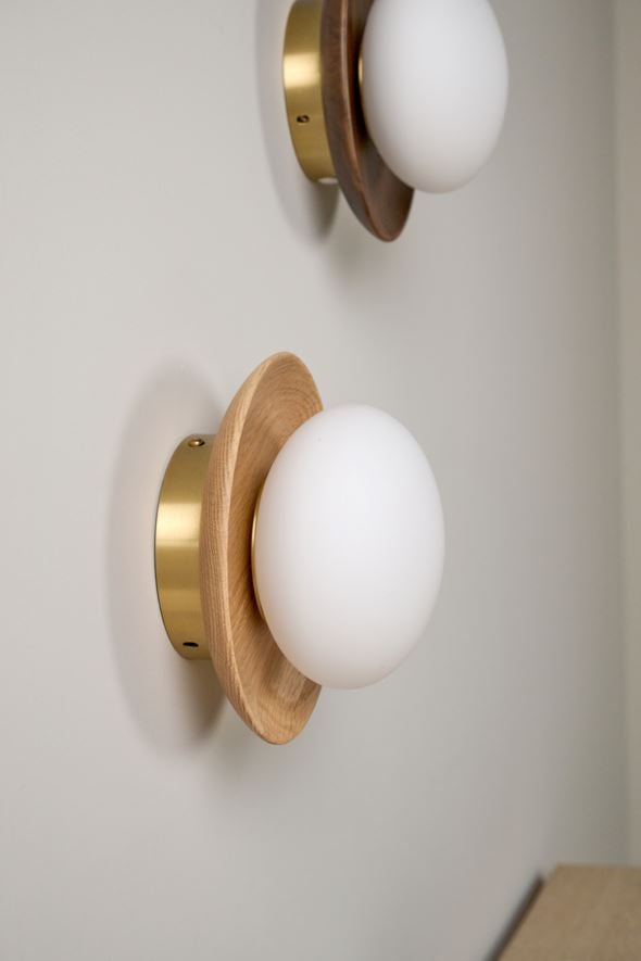 Vägglampa natur - 2