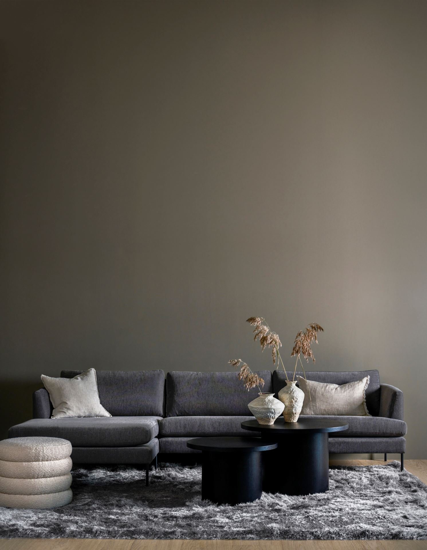 Soffa schäslong vänster grå - 3