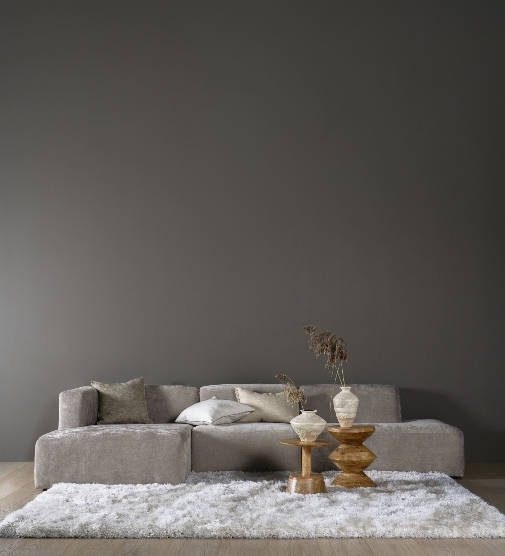 Modulsoffa 1,5 sits utan armstöd grå - 4