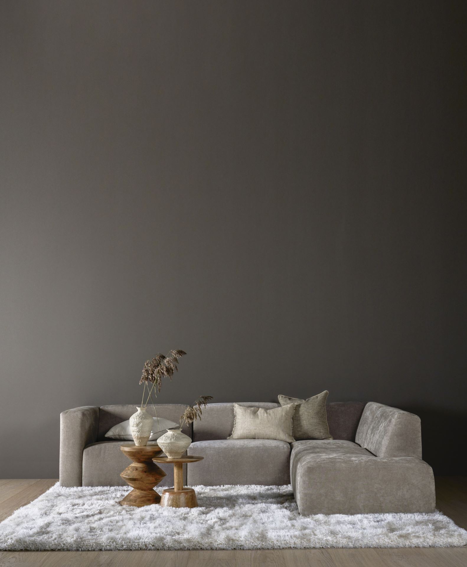 Modulsoffa 1,5 sits utan armstöd grå - 5