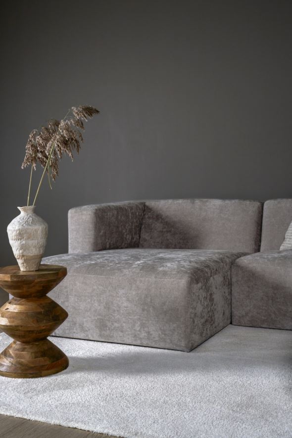 Modulsoffa 2 delar schäslong vänster grå - 6