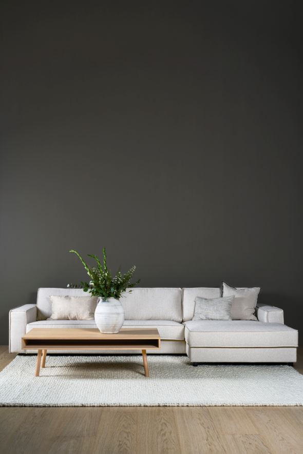 Soffa schäslong höger natur - 5