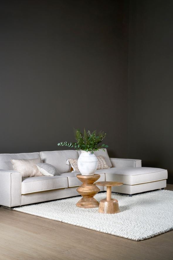 Soffa schäslong höger natur - 6