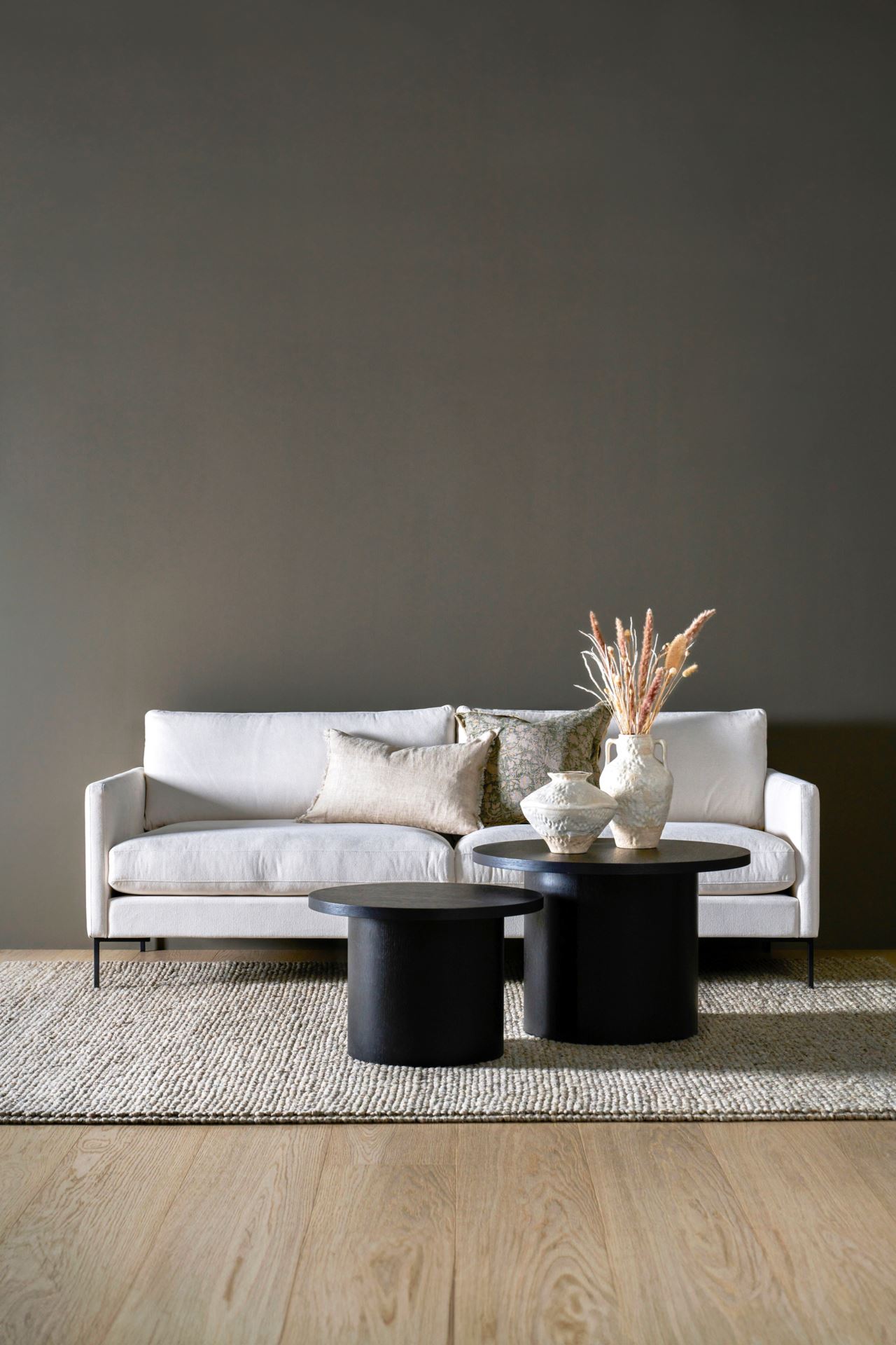 3-sits soffa vit - 9