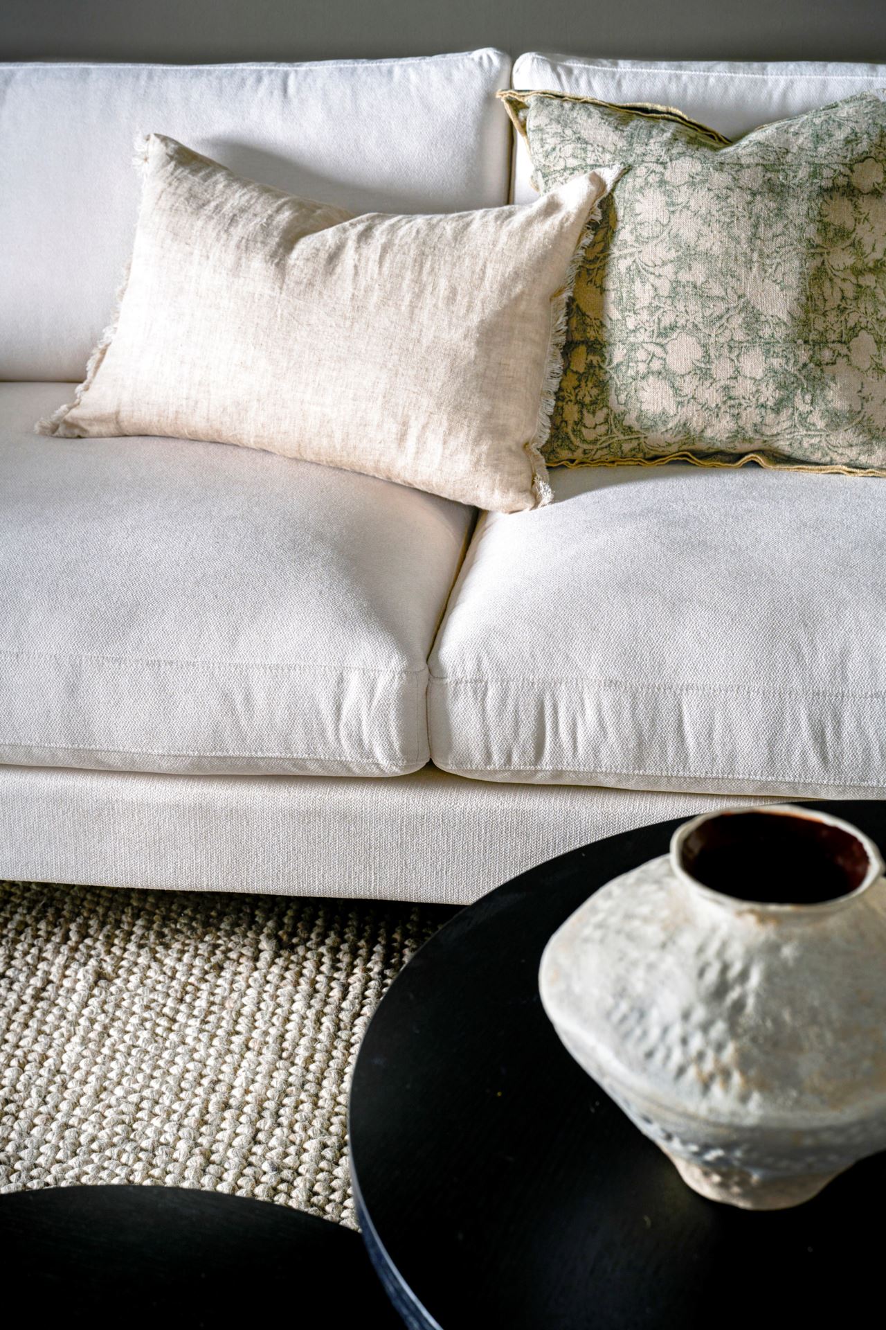 3-sits soffa vit - 6