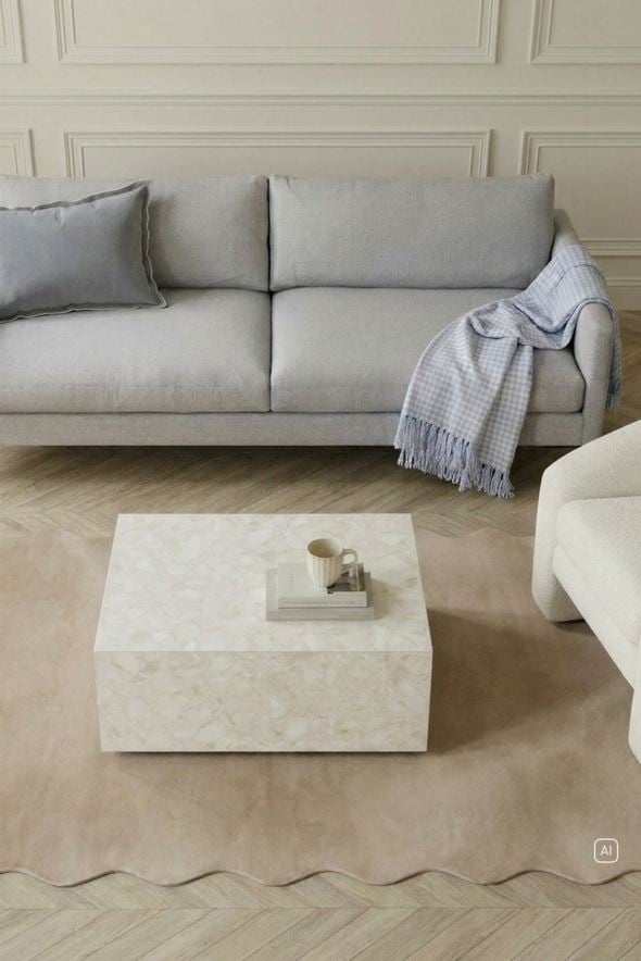 3-sits soffa ljusgrå - 5