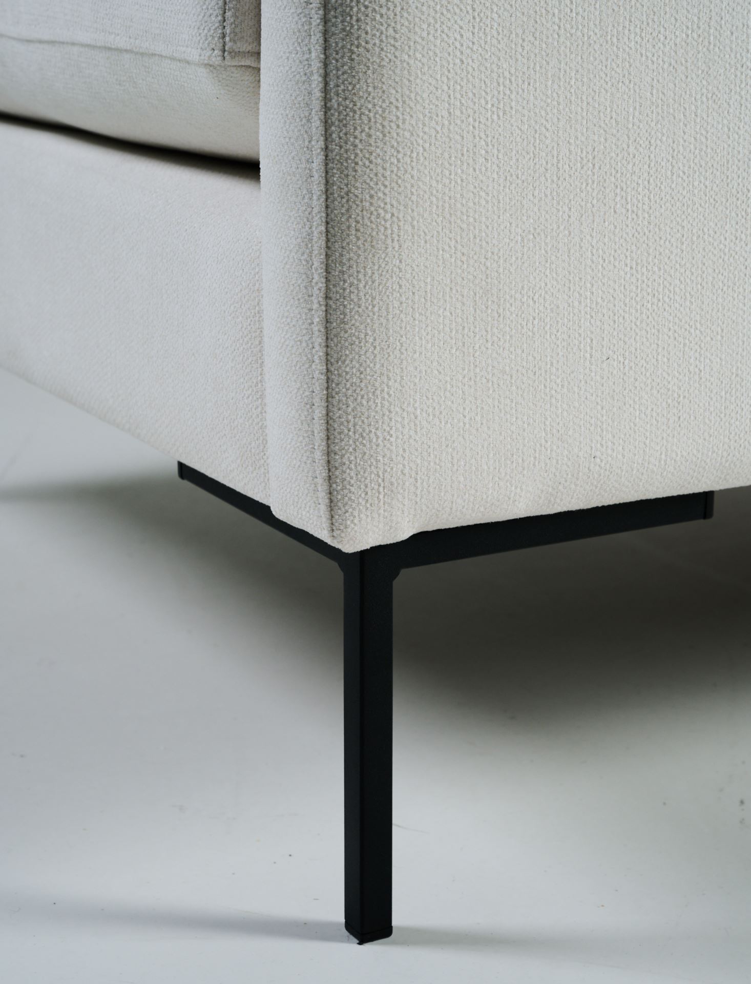 3-sits soffa vit - 5