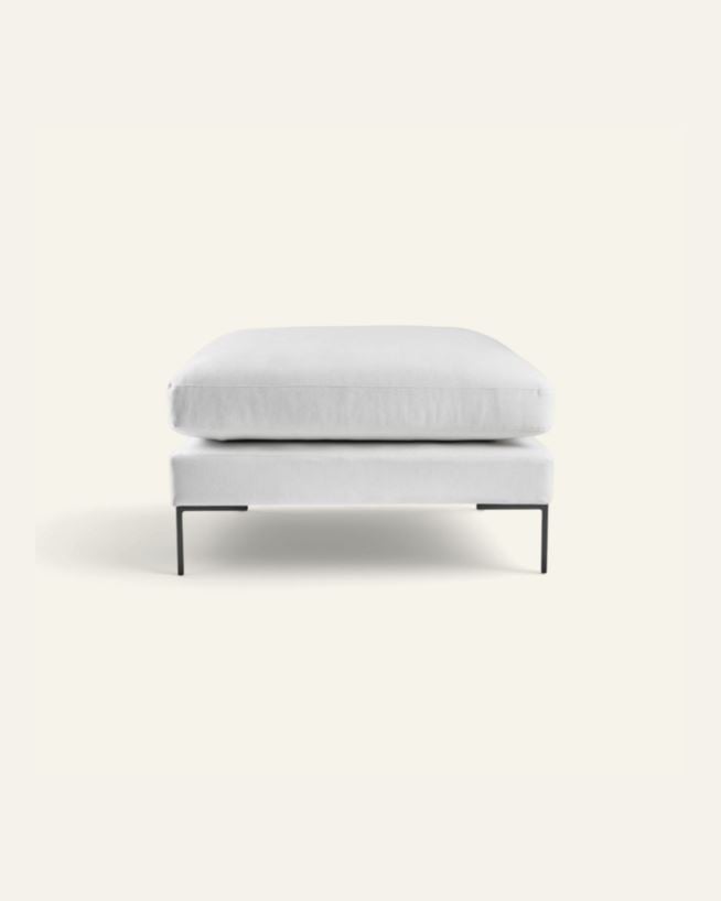 Puff vit - 90x90x50 cm vit - 1