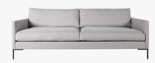 Forms & Objects Sofia 3-sits soffa ljusgrå