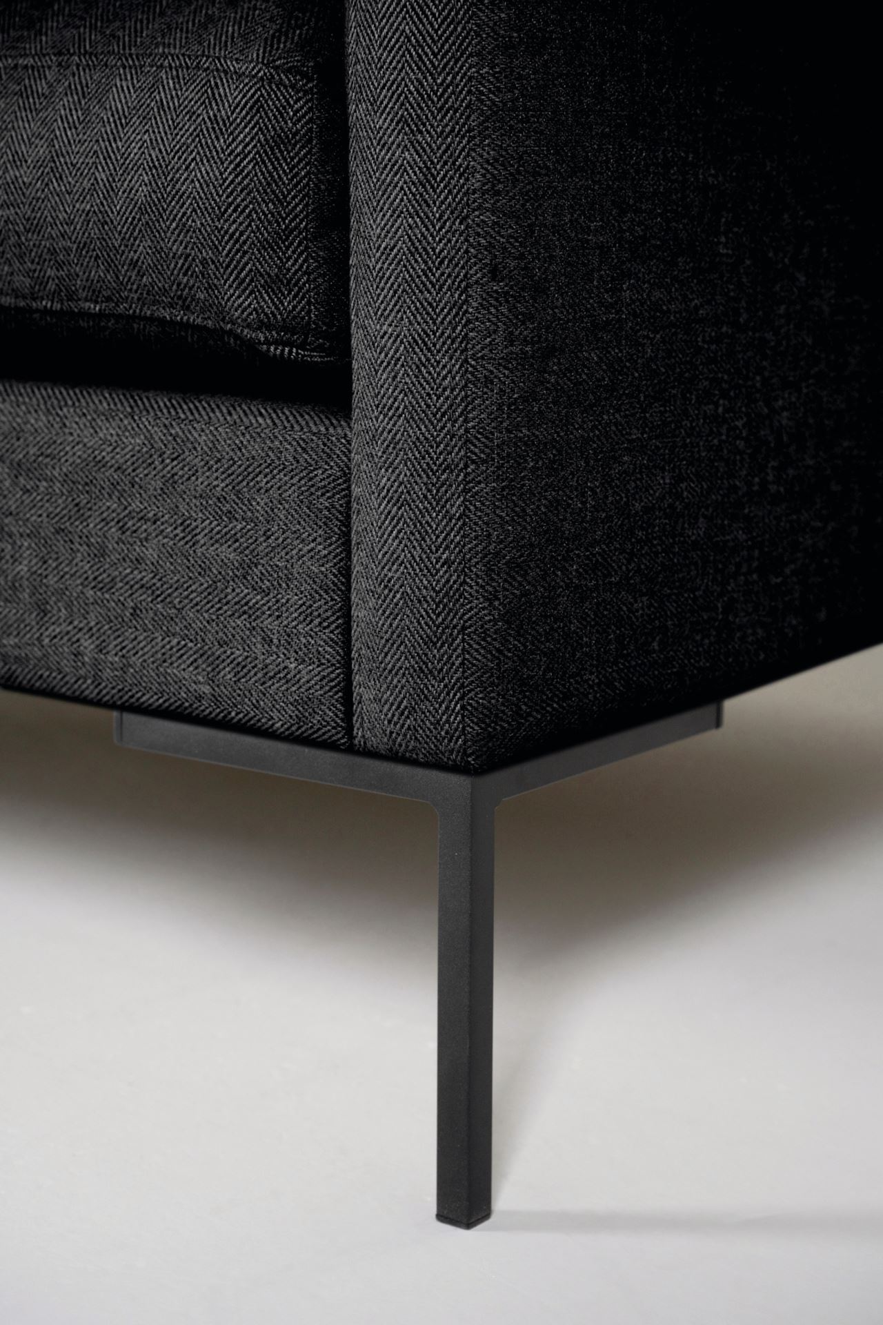 3-sits soffa svart - 10