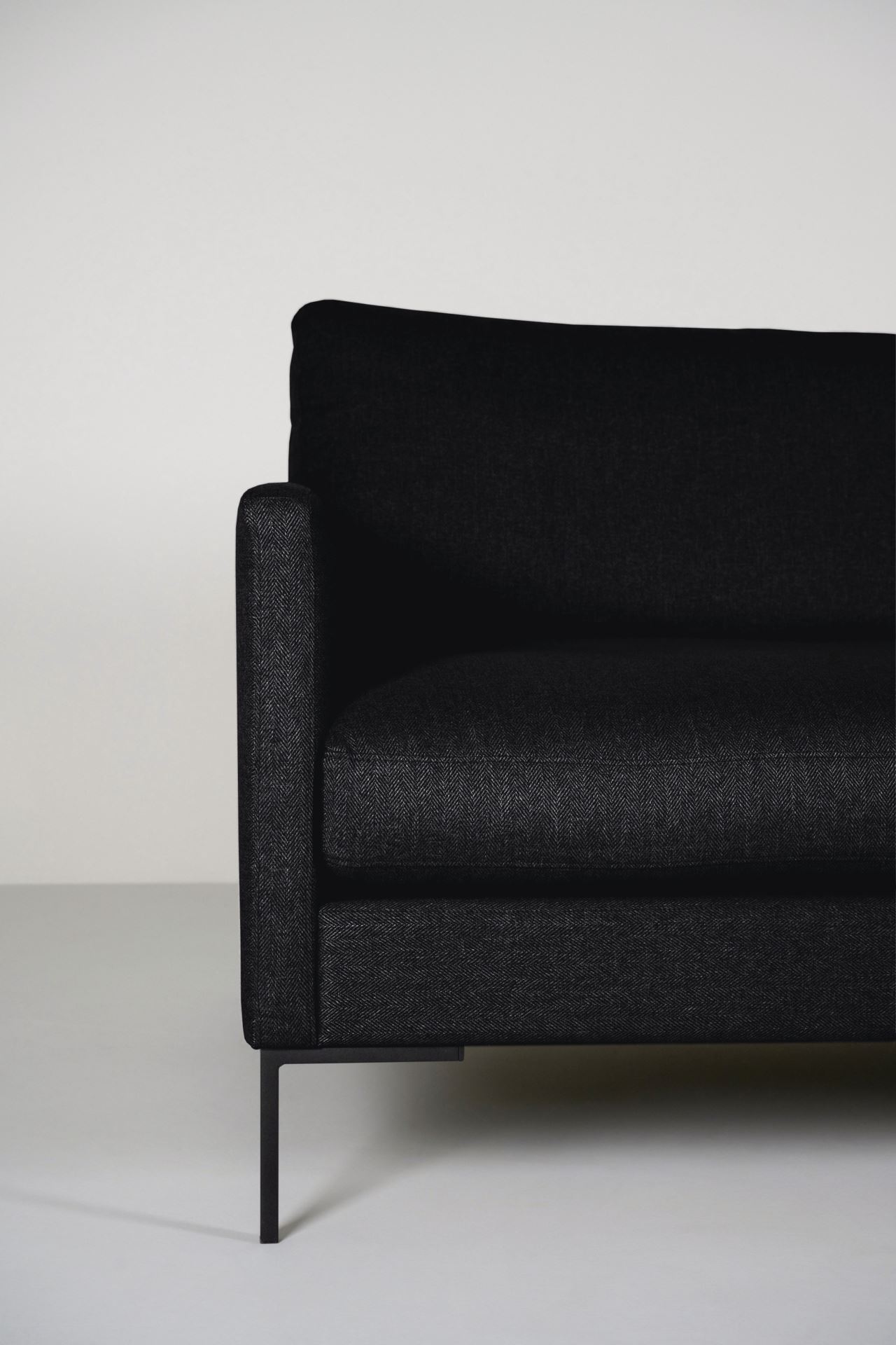 3-sits soffa svart - 8