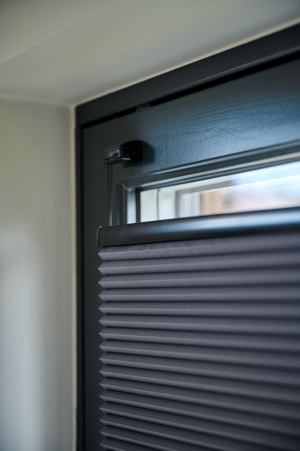 Premium upp&ned dubbel plisségardin 25mm multi - 3