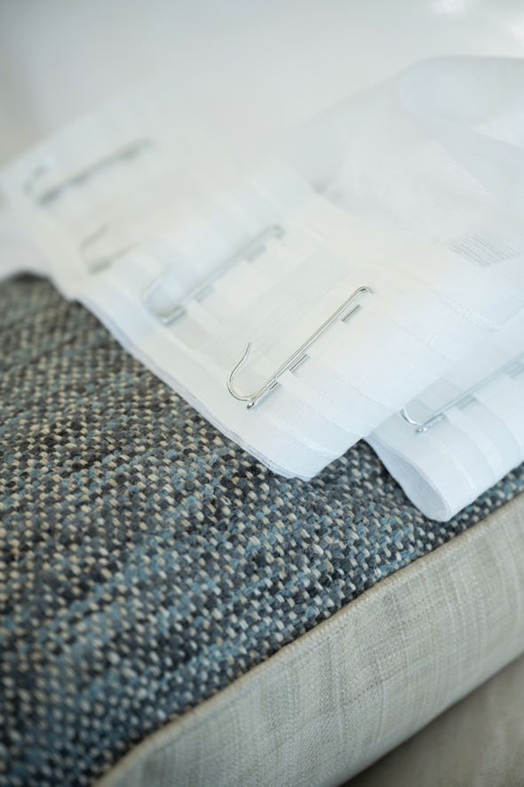 Gardinkrokar, höga stål - 2