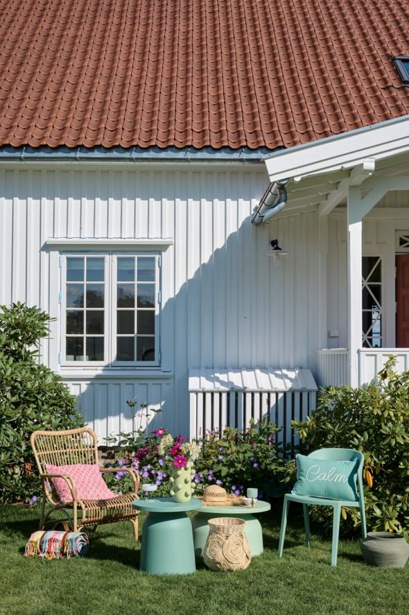 Trädgårdsbord ljusgrön - 4