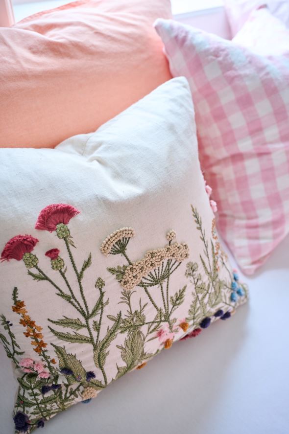 Prydnadskudde offwhite - 7