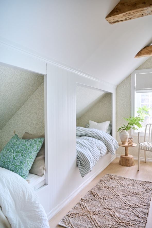 Påslakanset i bomull grön - 3