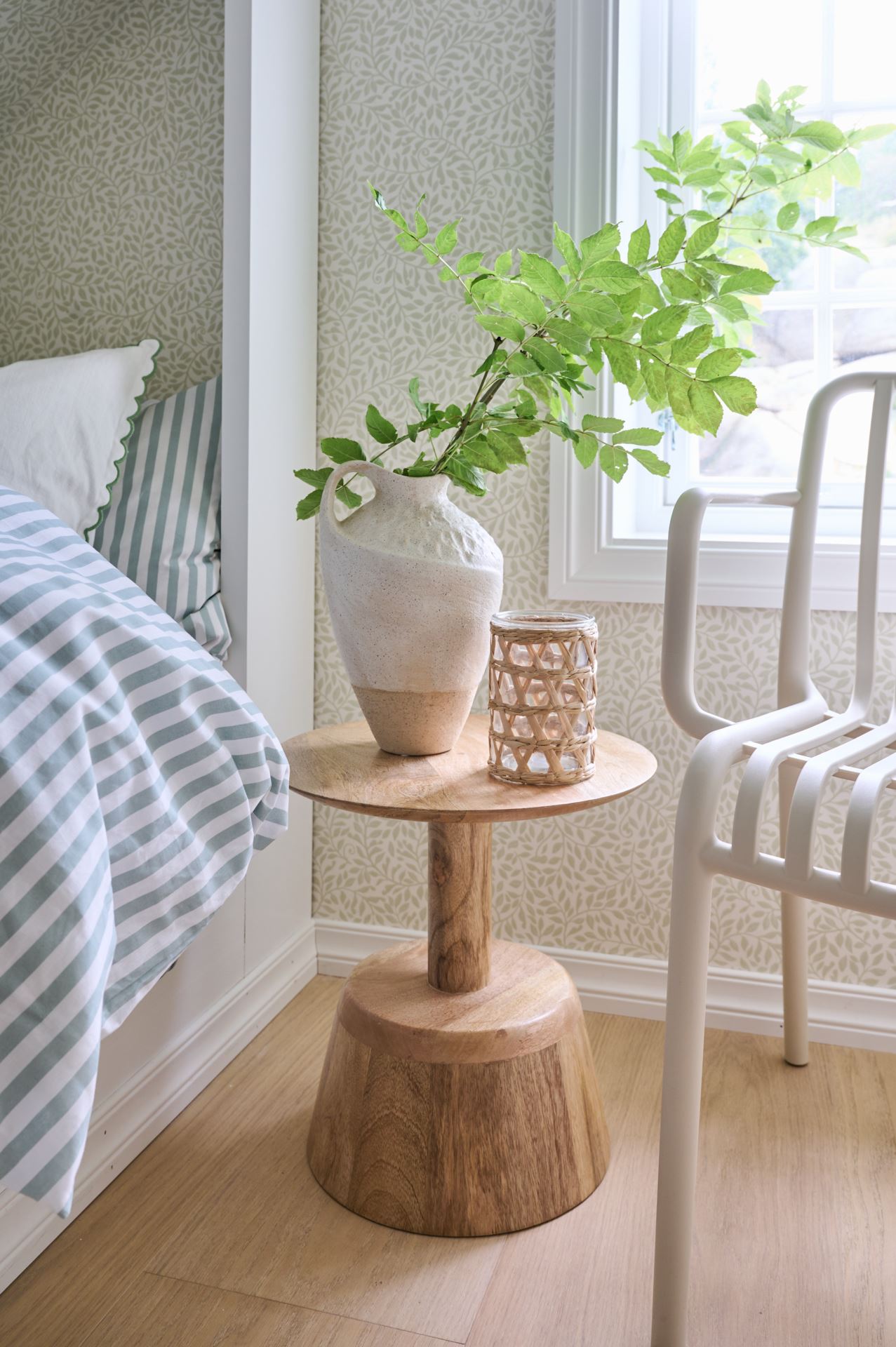 Påslakanset i bomull grön - 3