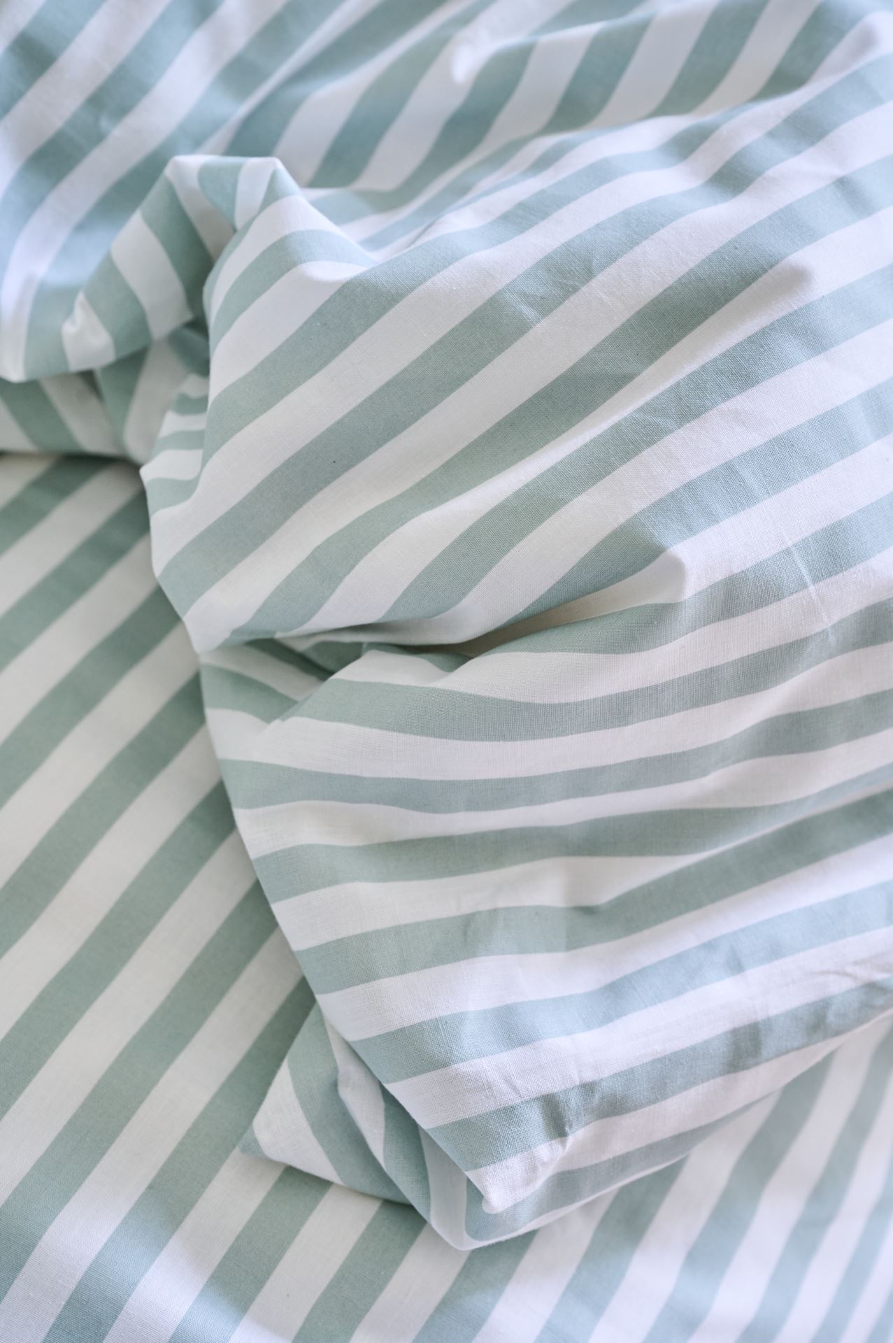 Påslakanset i bomull grön - 4