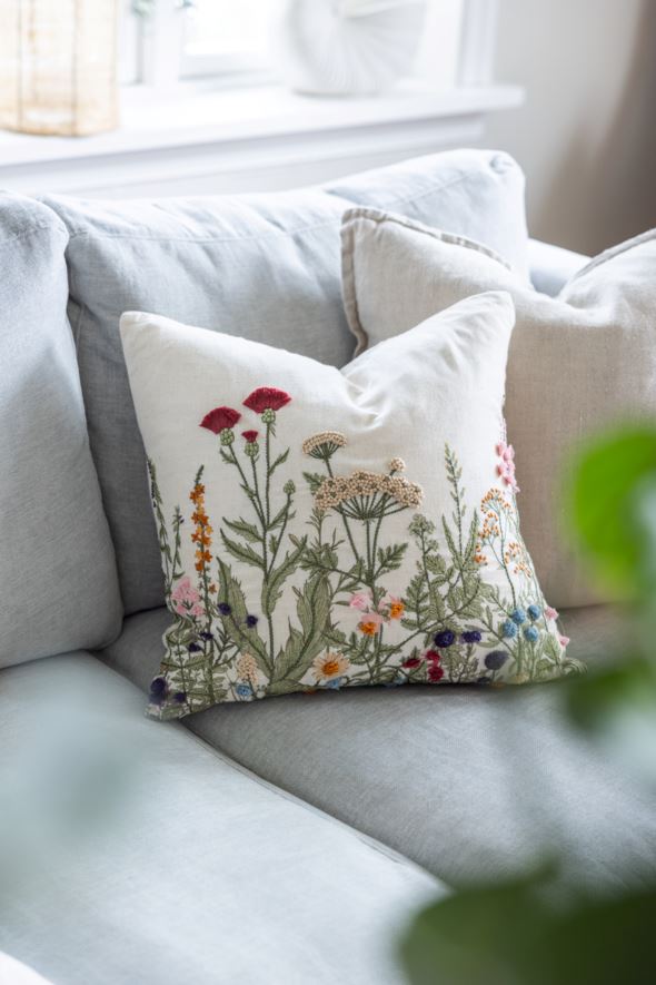 Prydnadskudde offwhite - 4